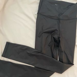 TNA faux leather atmosphere leggings from aritiza - New with Tags